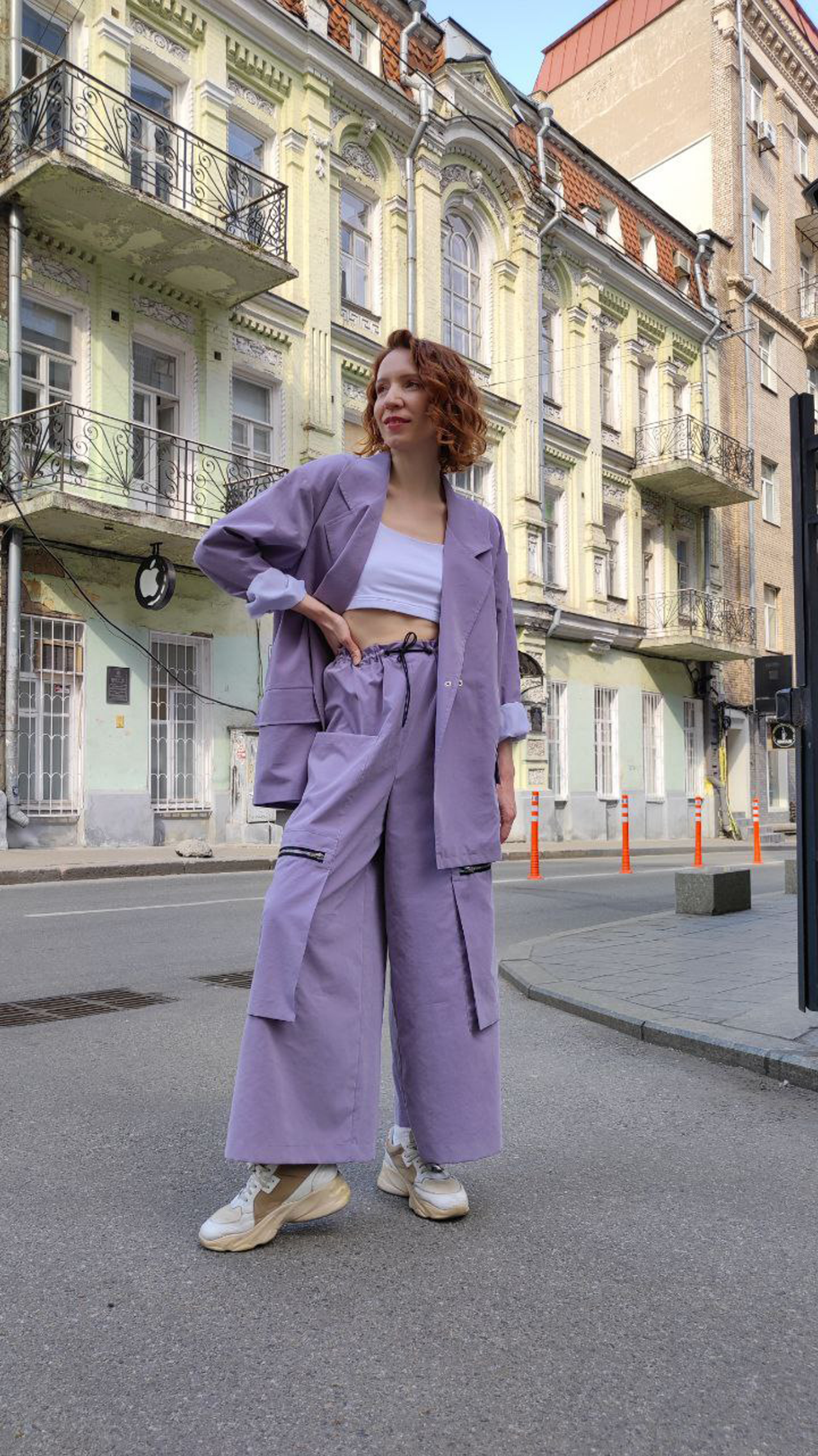 Wide trousers