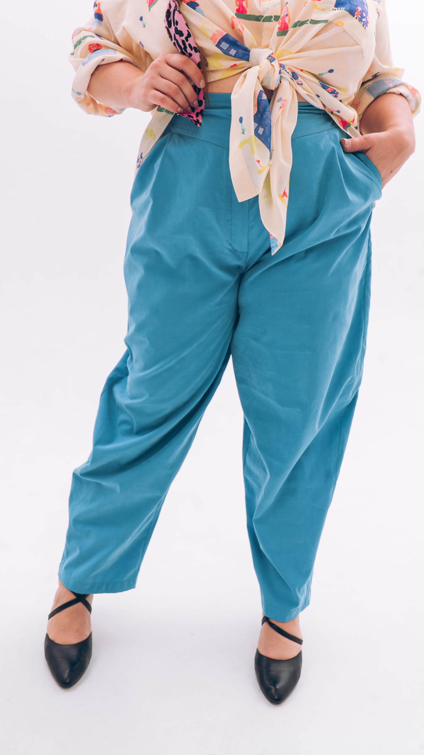 Slouchy trousers