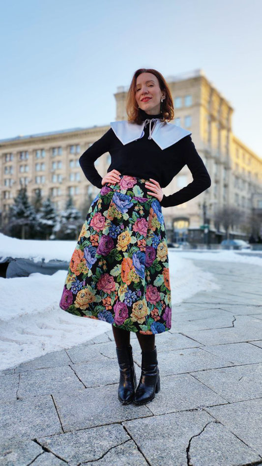 Gobelin Skirt Flowers