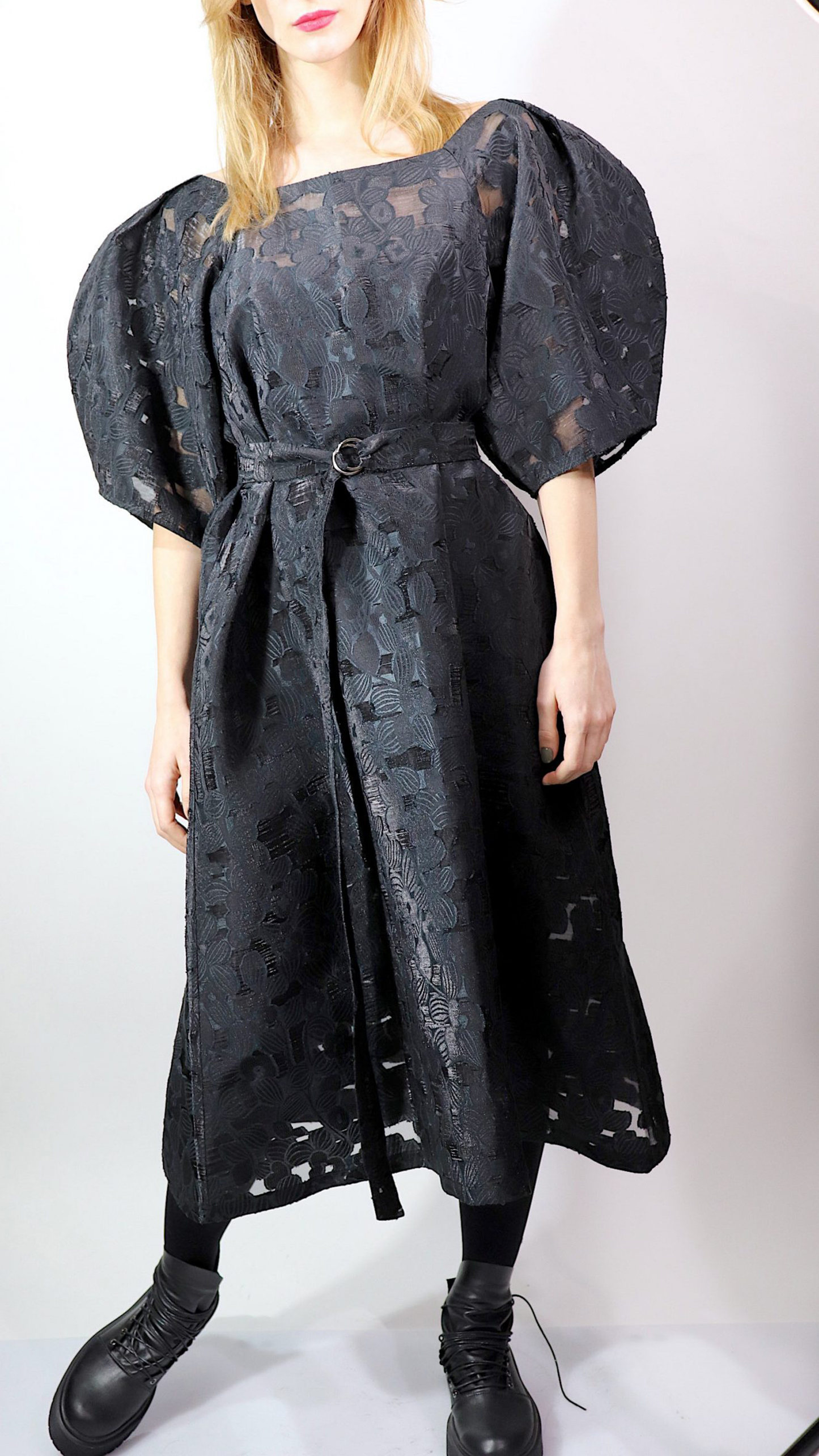 Organza petal dress