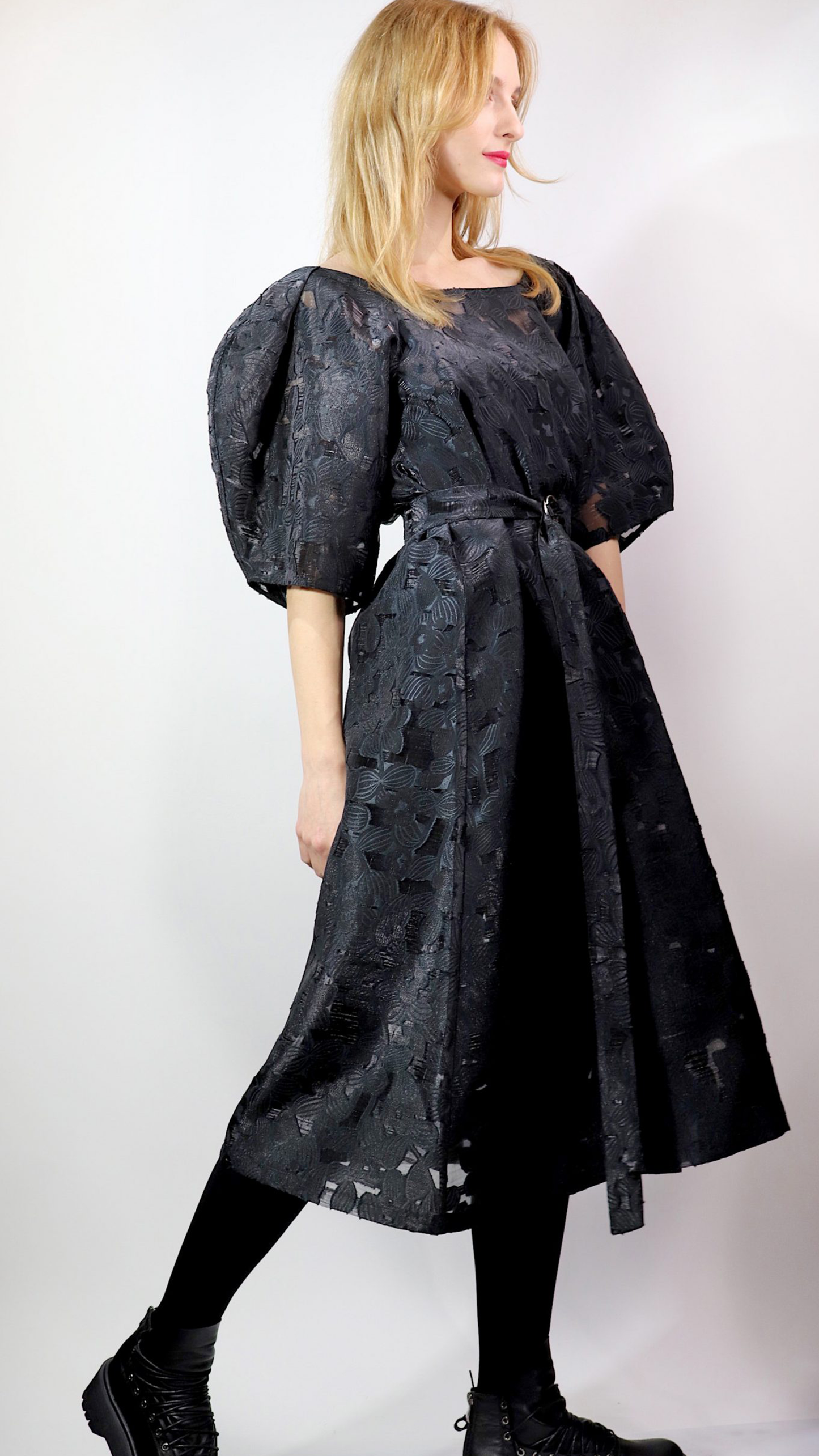 Organza petal dress