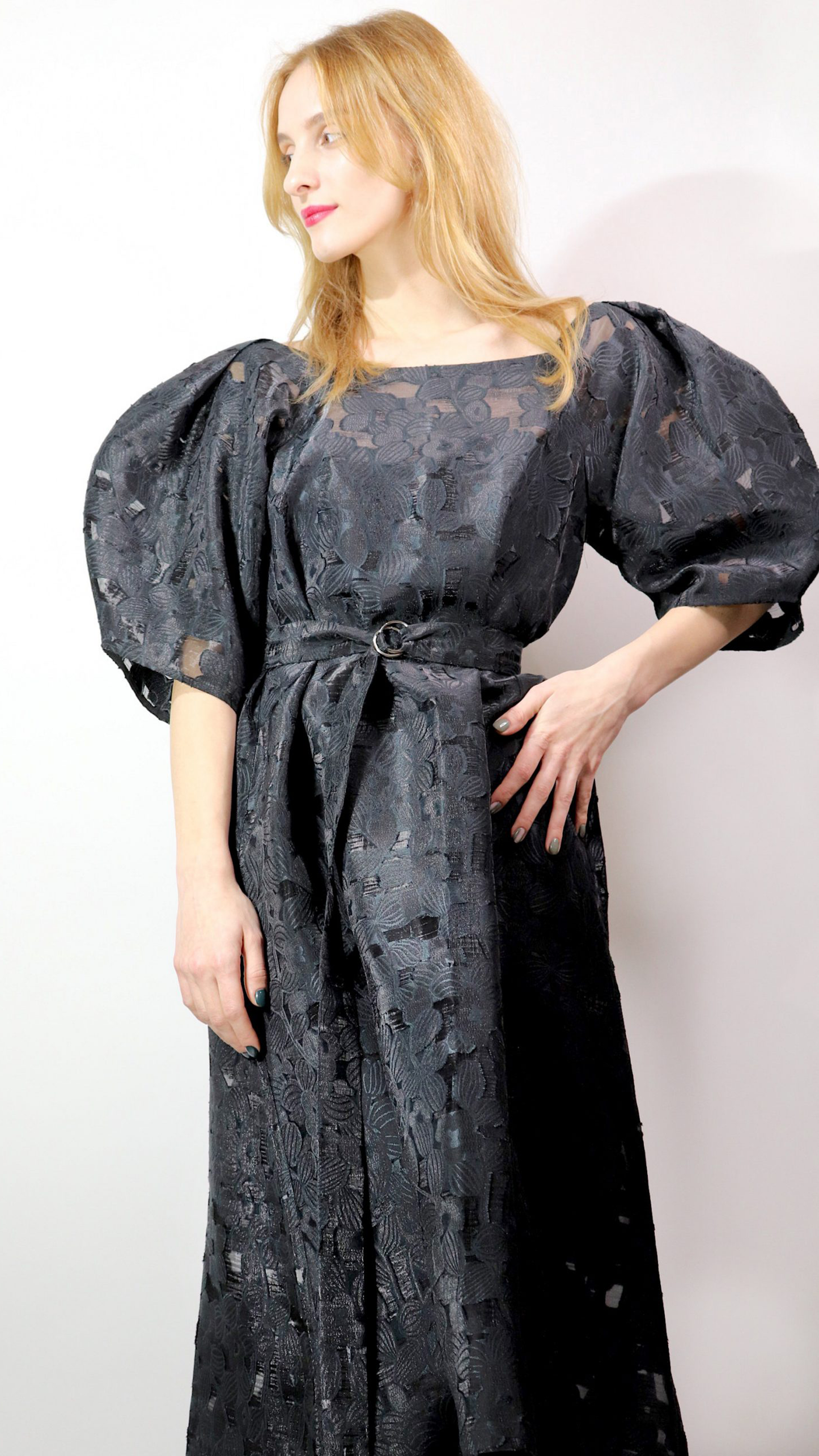 Organza petal dress