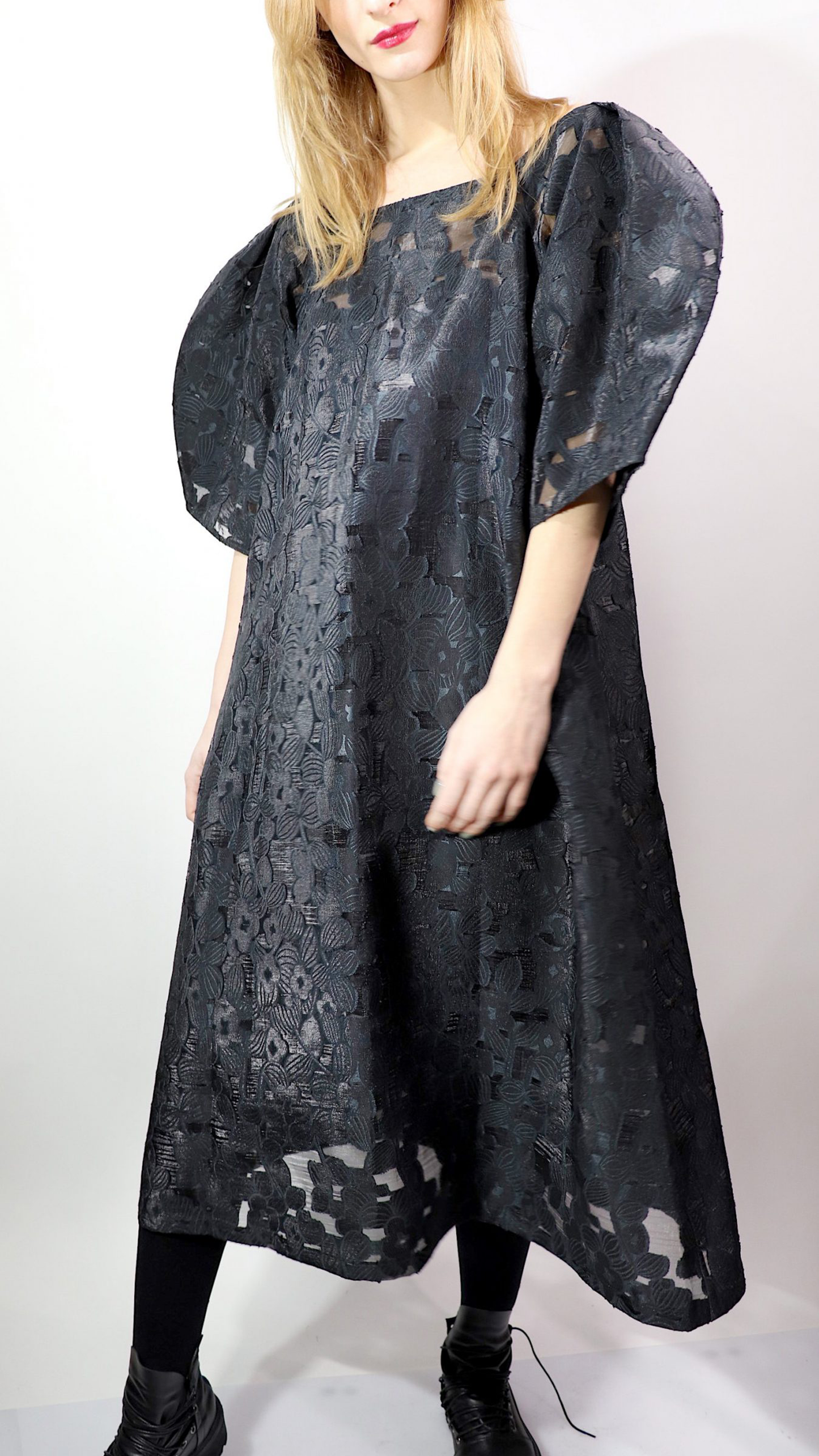 Organza petal dress