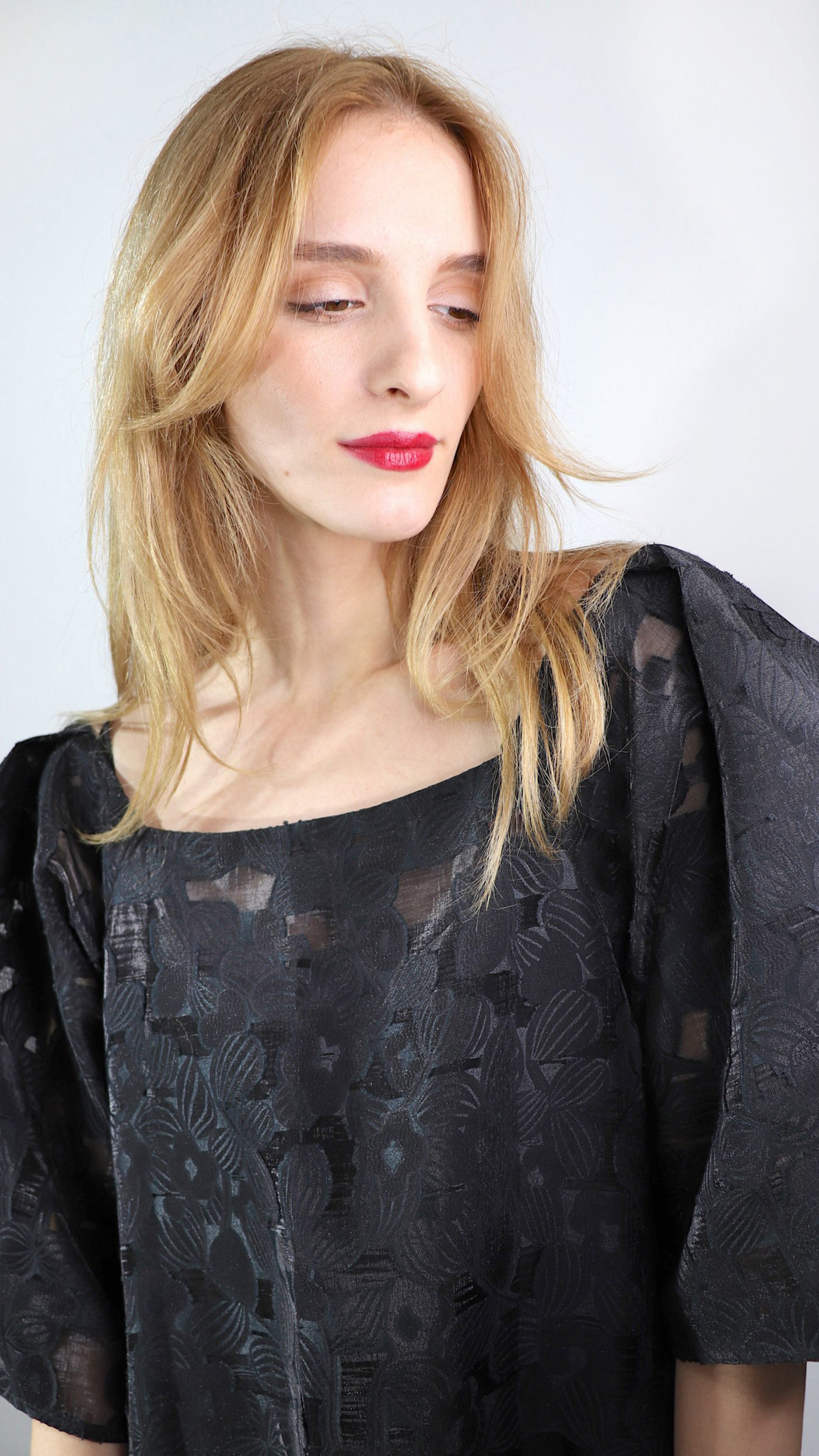 Organza petal dress