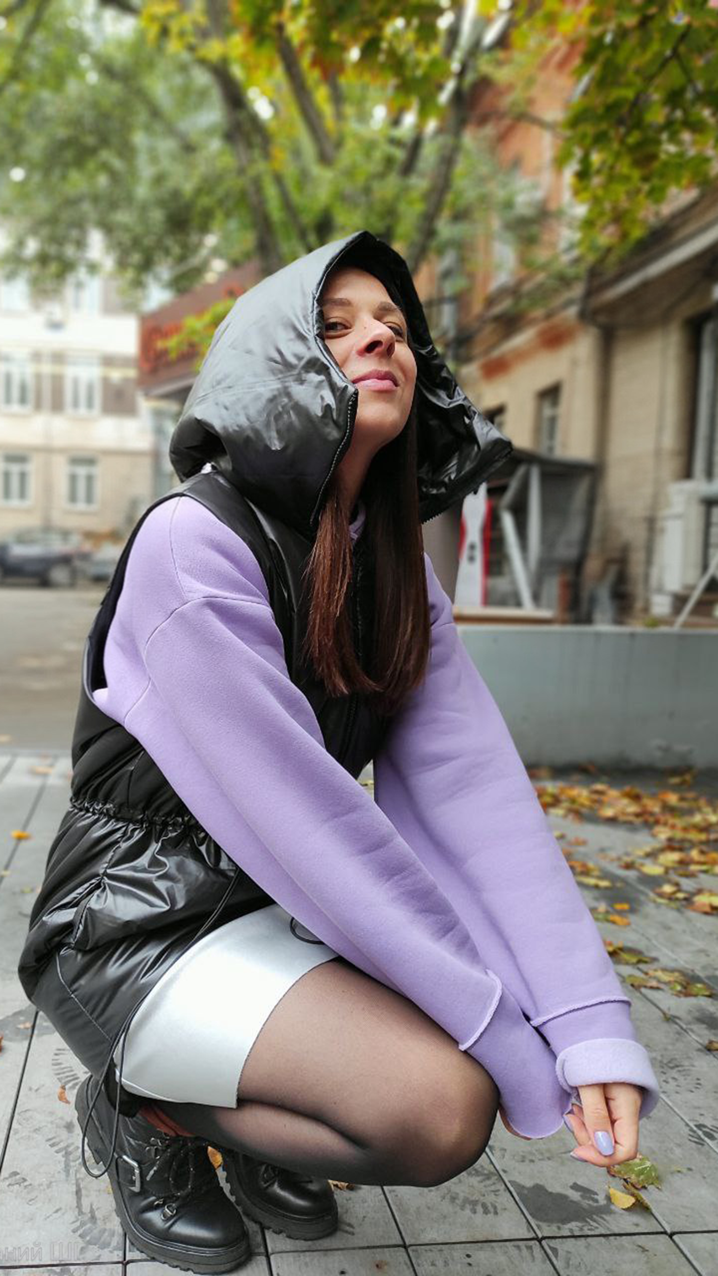 Long Hooded Vest